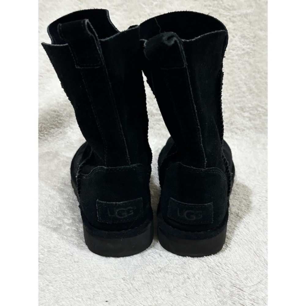 Ugg Black leather suede Boots - Josephine size 9 - Picture 5 of 5